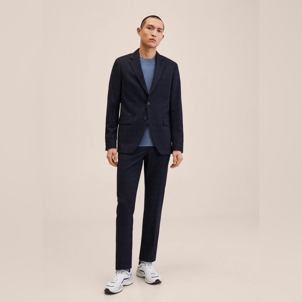 NWT Mango Slim Fit Men’s 100% virgin wool suit pants